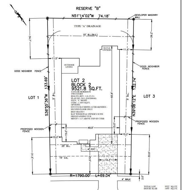 Plot Plan