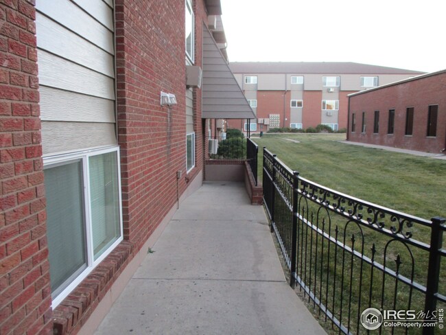 Entry to the building