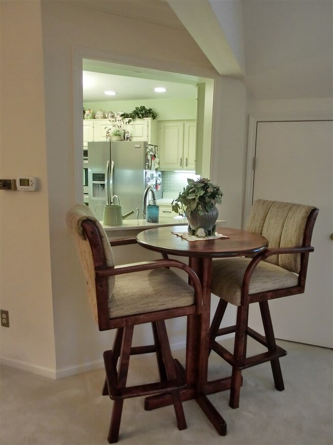 Kitchen to dining room pass though