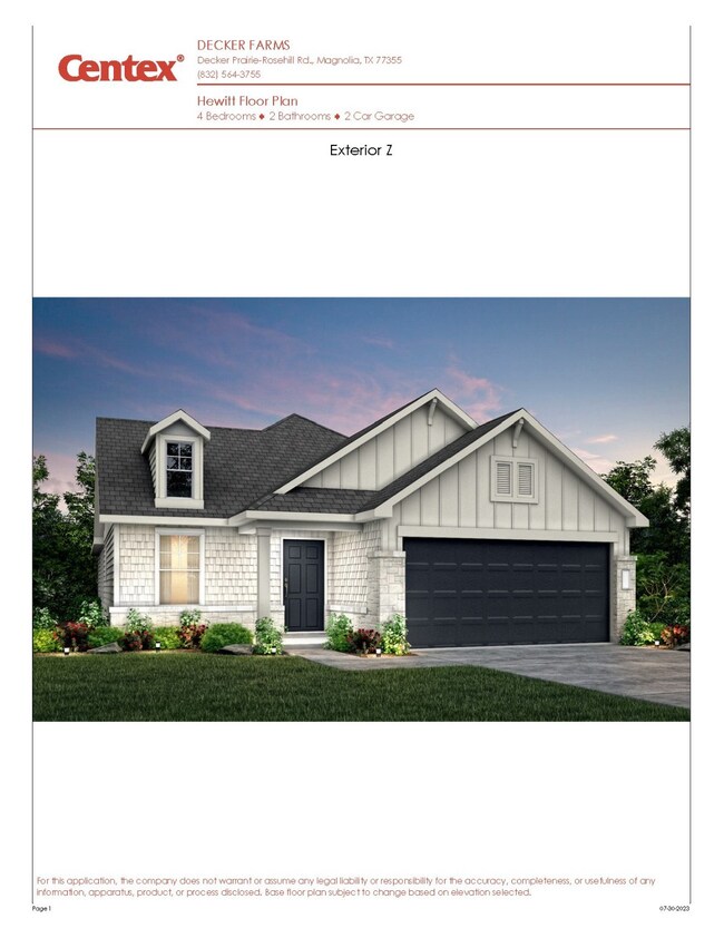 25437 Cilantro Dr, Magnolia, TX 77355 - photo 2