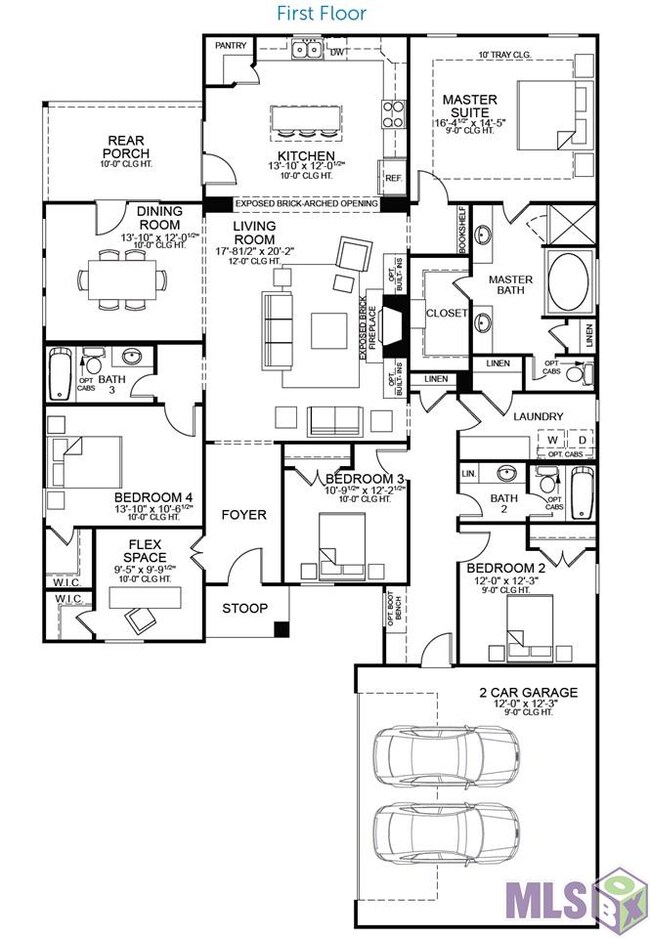 Haydel A - Floor Plan