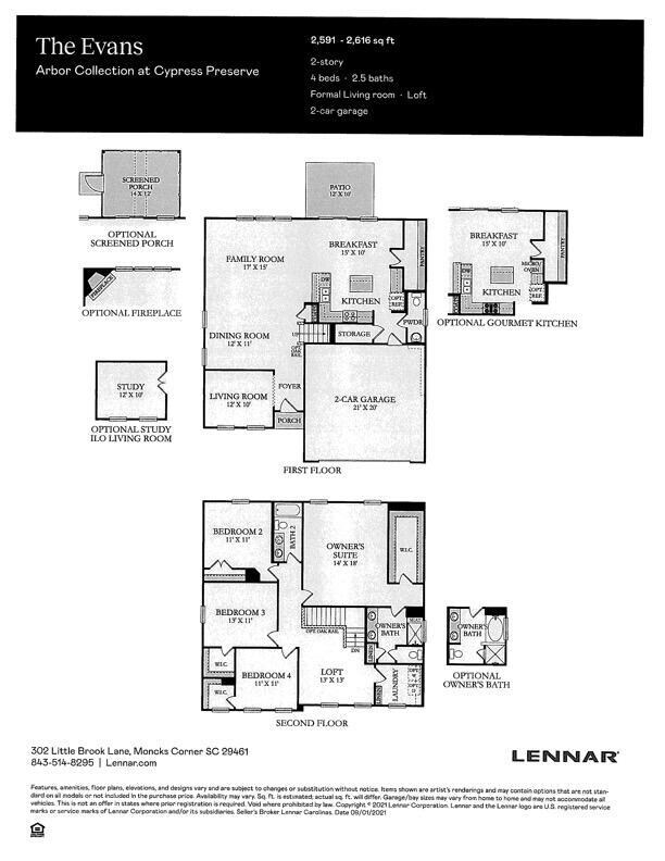 Evans Floorplan