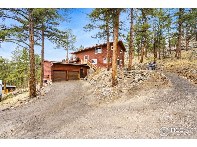 There is a private gate for the property!