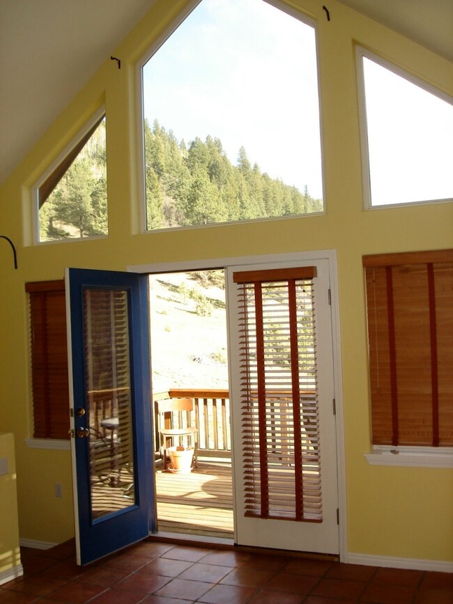 Living Room looking out to deck