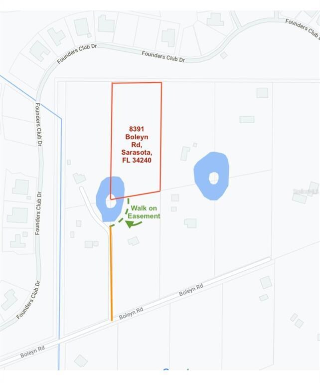 Diagram of lot.