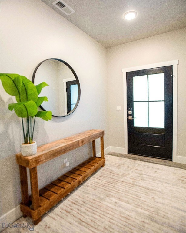 View of foyer entrance