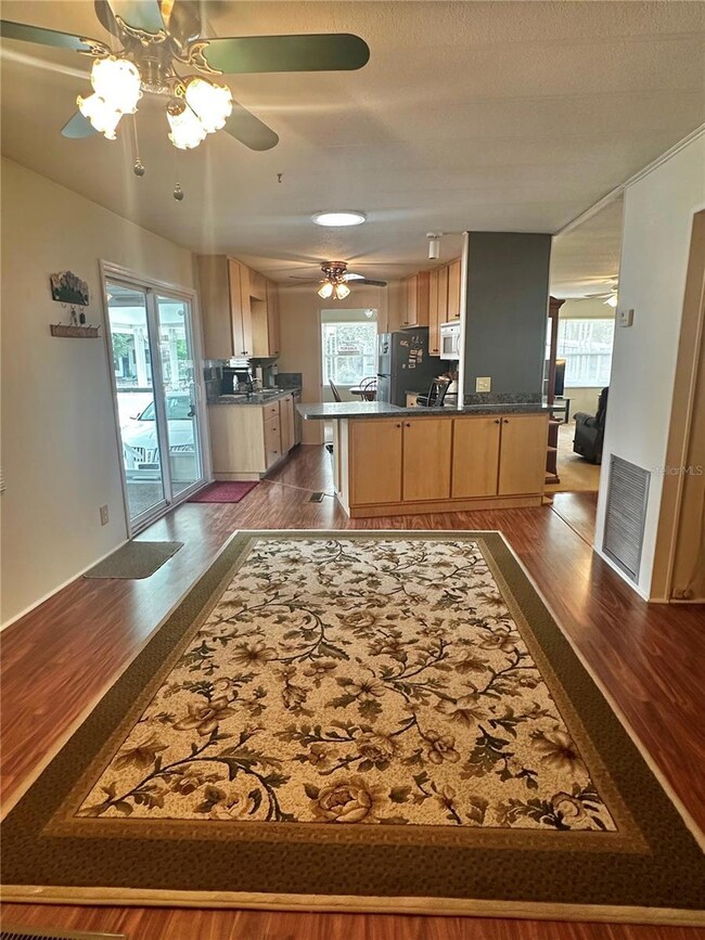 Family Room/bonus area looking into the kitchen