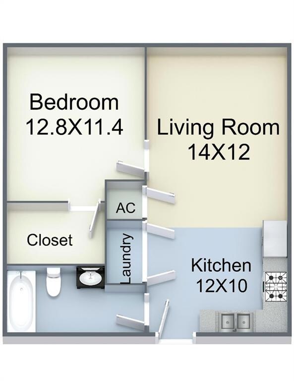 882 Montegut St unit 203, New Orleans, LA 70117 - photo 2