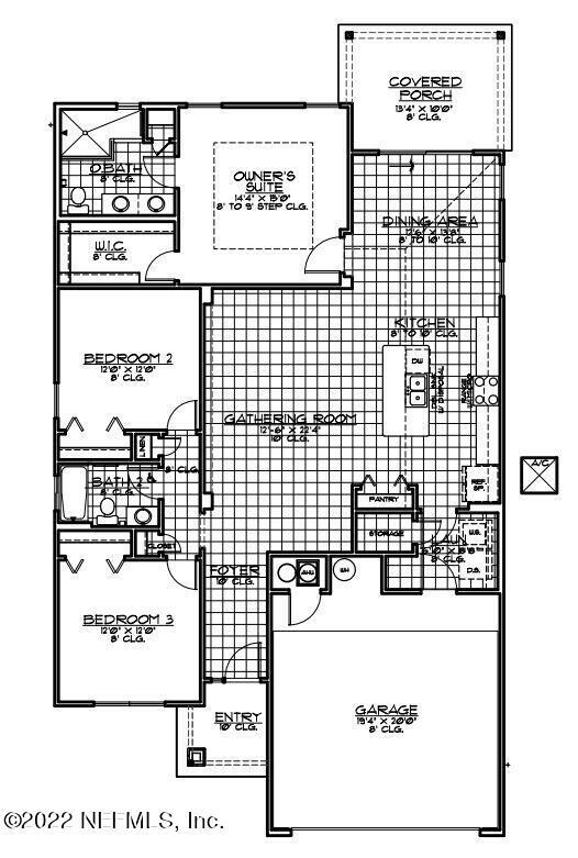 Hillcrest B floor plan