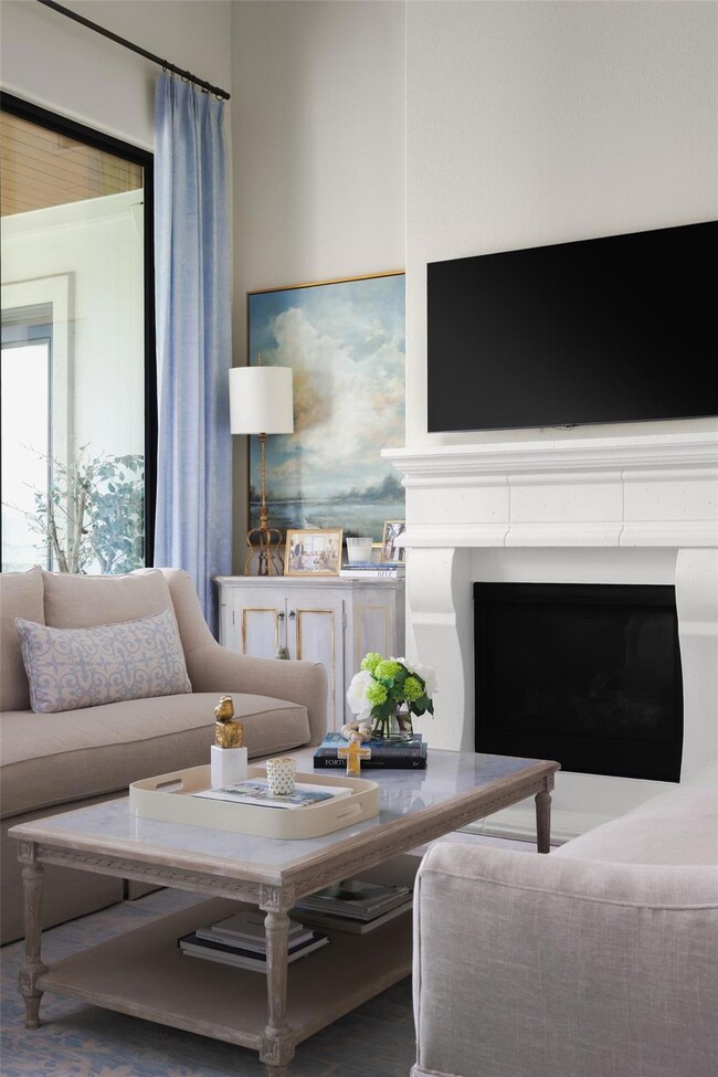 View of living room