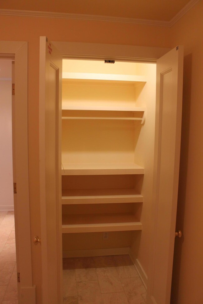 Guest closet with built-ins