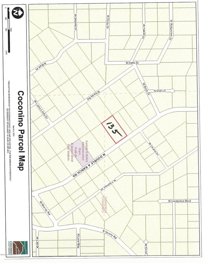 Cornali, Lot 135, Ariel, map KEW_0002