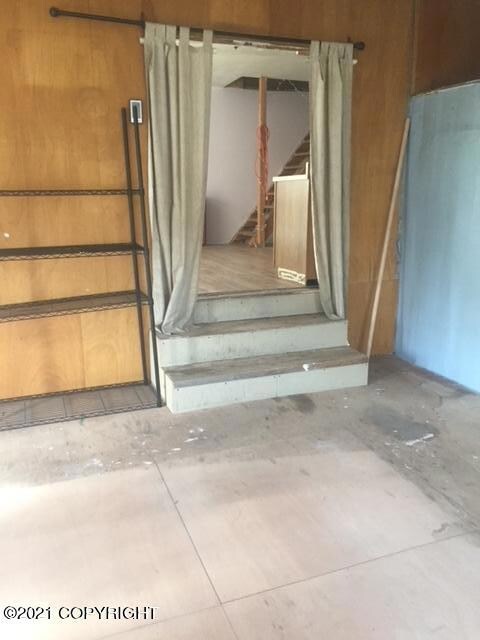 door to living area