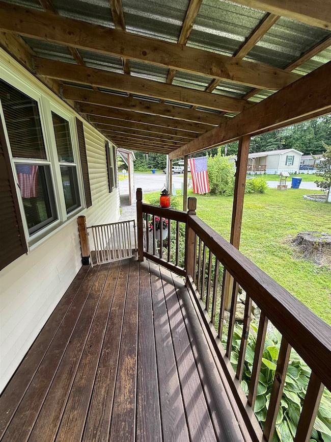 Covered Porch Entrance