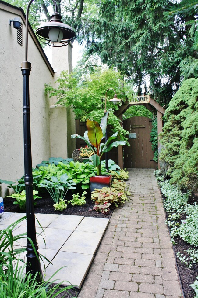 Pathway to Private Oasis