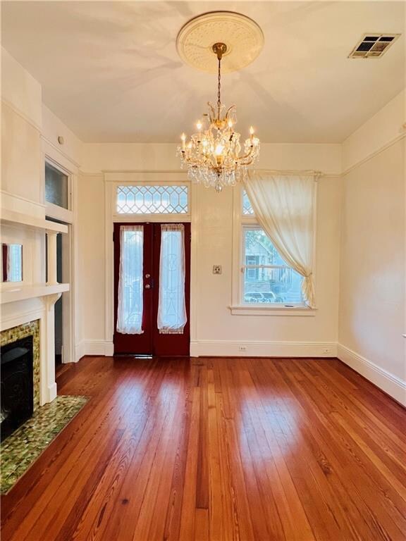 Front door/living room