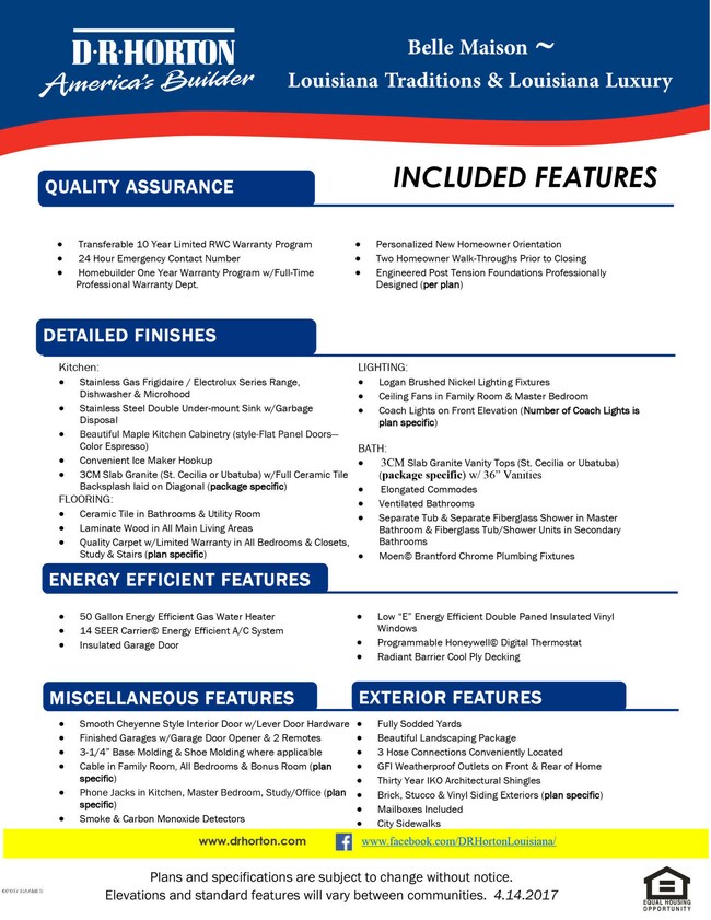 Belle Maison Included Features 4.14 (1)