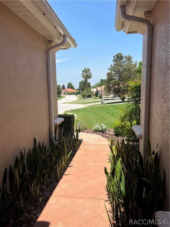 View from Entry way