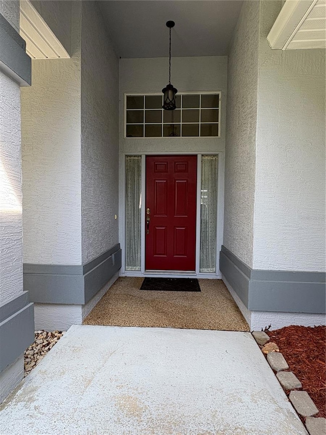 Welcoming entry from outside