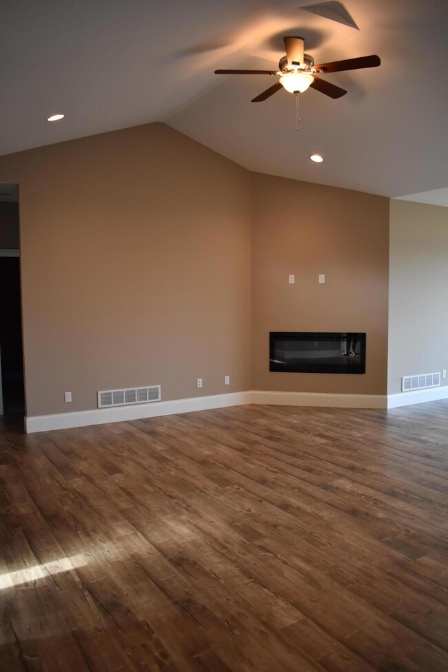 Vaulted ceiling