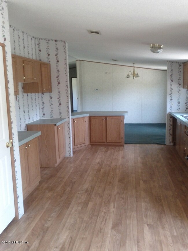 Kitchen Looking into Dining Area