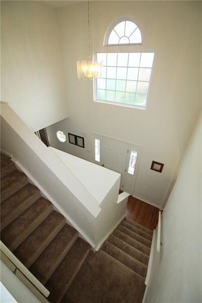 Open two story foyer.  There is a guest closet and