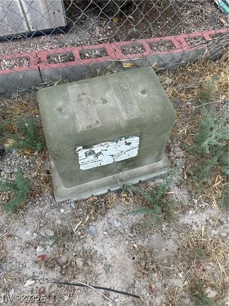 Exterior view of a water meter