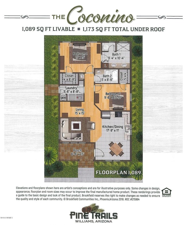 Coconino floor plan