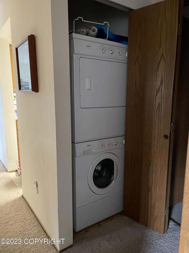 Washer Dryer in unit