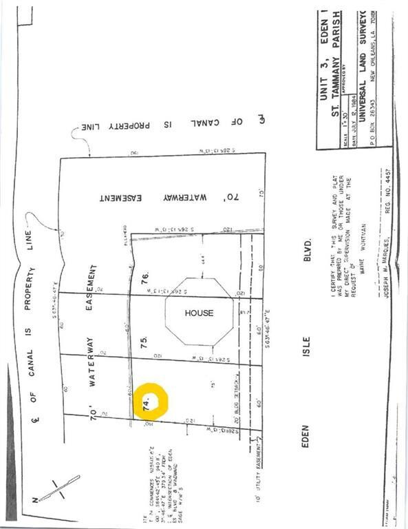Lot 74 Eden Isles Blvd, Slidell, LA 70458 - photo 2