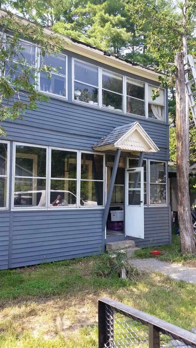 Second floor enclosed porch