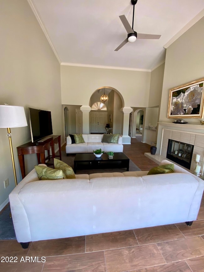 Lotus Court Living Room