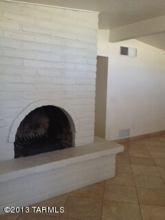 Fireplace off living