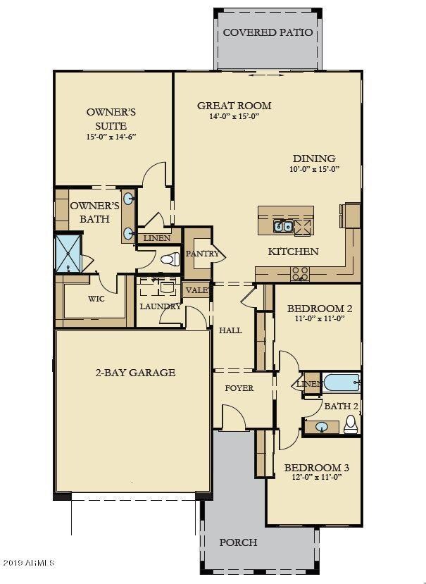 Cypress floor plan