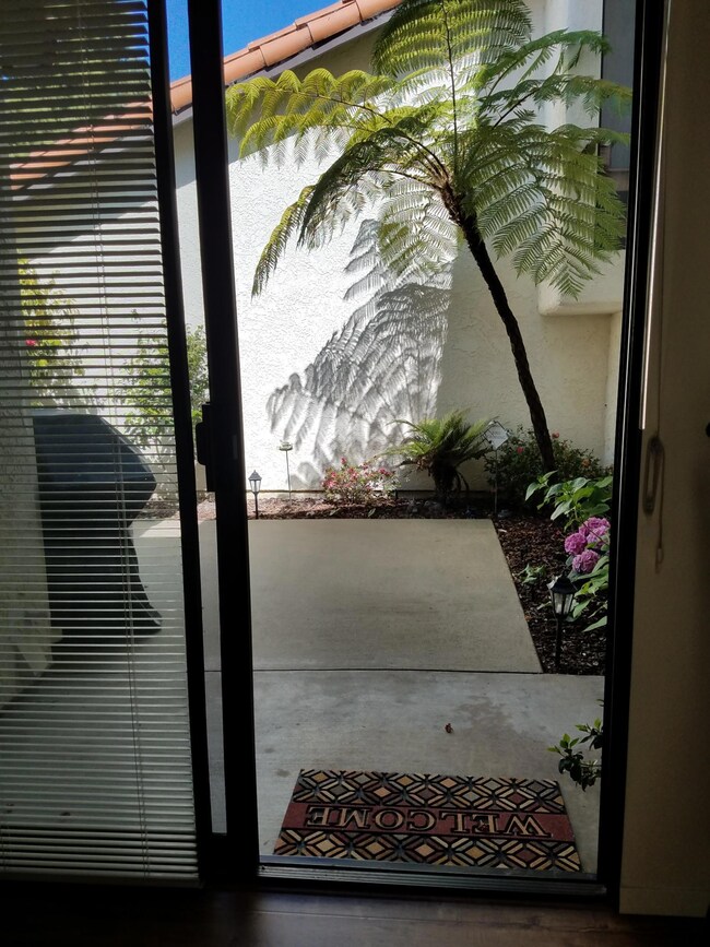 Entry Patio Area