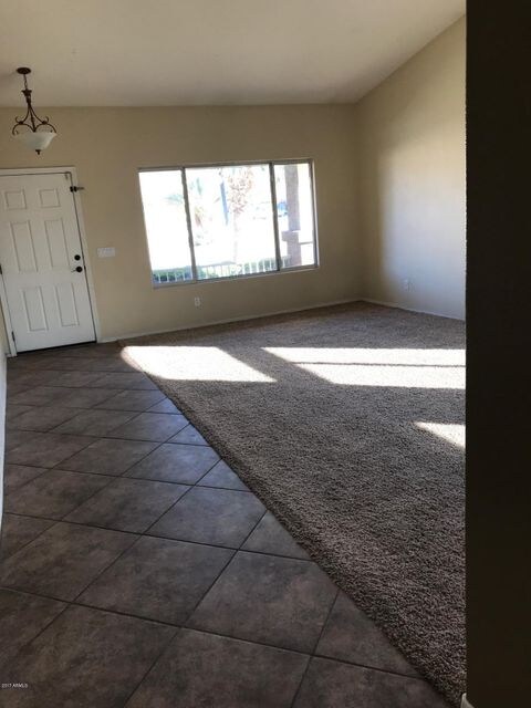 Front Entry, Tile Traffic Pattern