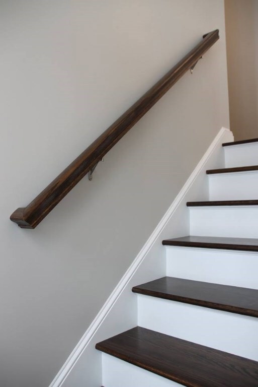 Stairs up from front door