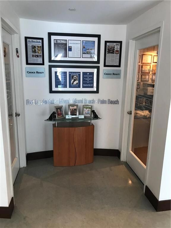 Separate Commercial Office Entries