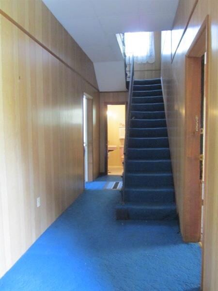 Entry hall and stairs to the 2nd floor.  1st floor