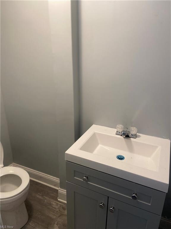 half bath on first floor