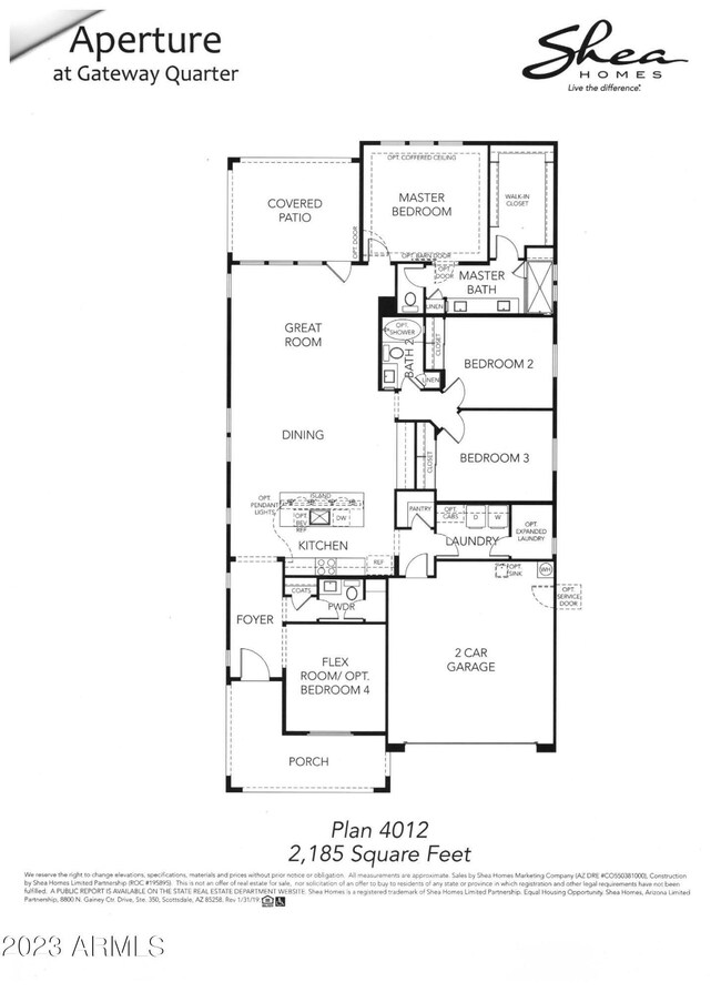 Sparrow - Floor Plan