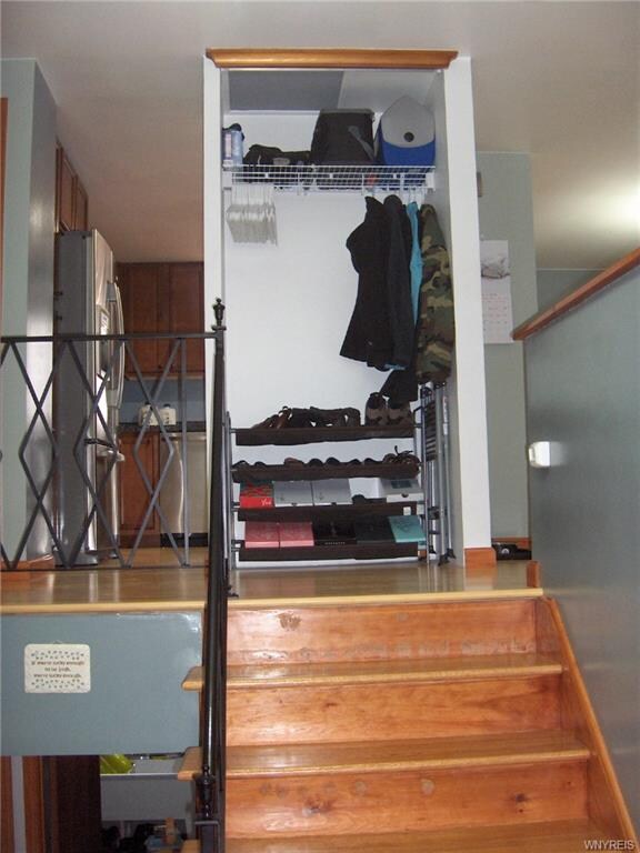 Stairway to upper Level