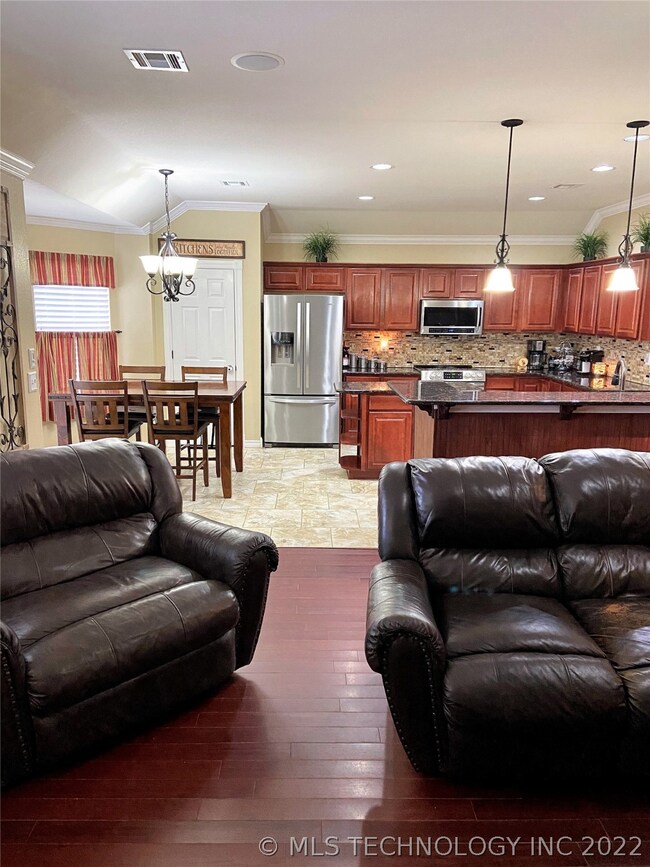 Open Kitchen and Living
