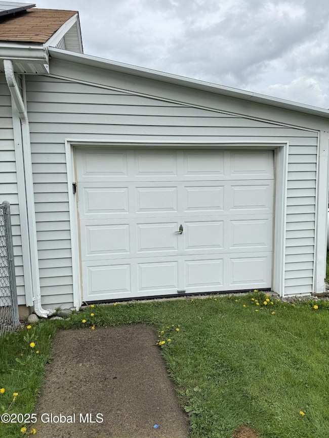 small garage for equipment/potting shed