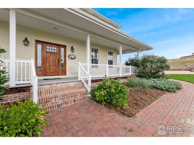 Quality brickwork leads to the door