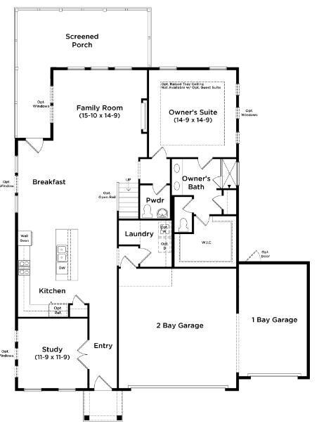 Lot 2 Lighthouse Elev 4 First Floor