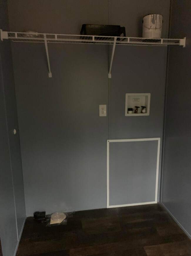 Laundry off kitchen