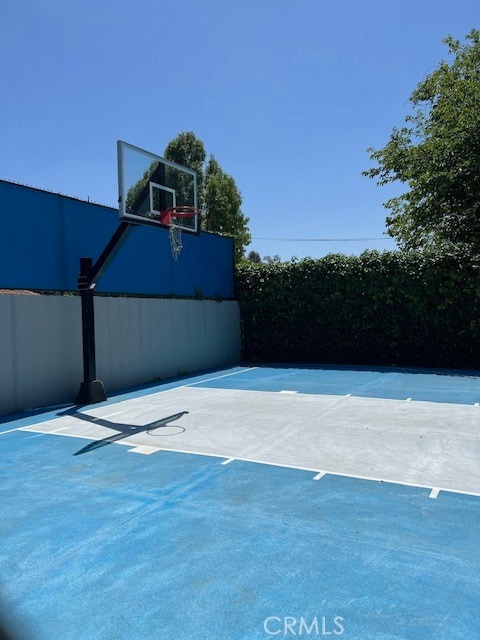 community basketball court