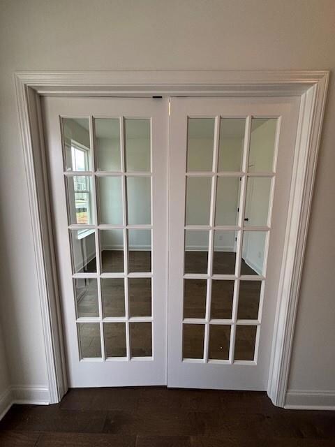 Double French Doors Lead Into The Study/Bedroom 5 On The Main Level! Study/Bedroom On Main Level. *PHOTOS ARE ACTUAL HOME*