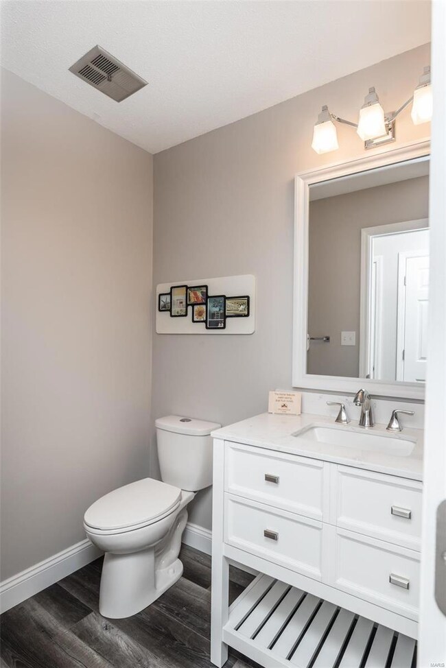 New main floor powder room